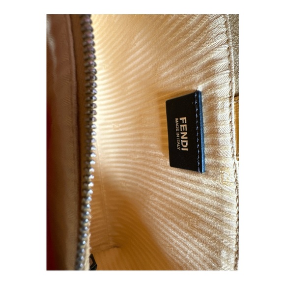 Fendi Yellow Leather 2Jours 2way Crossbody Tote Bag 920FF51 - Picture 9 of 16